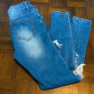 Fashion Nova Ripped Skinny Jeans